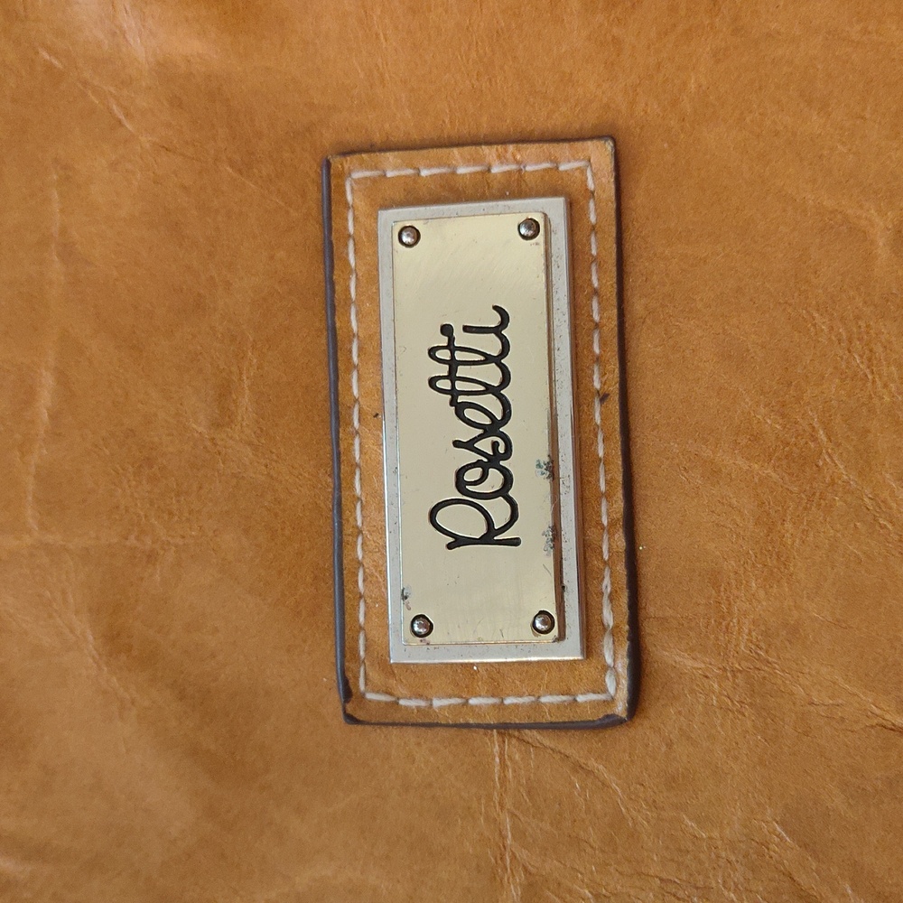 Rosetti Mustard Shoulder Bag with Buckle Accents - Picture 3 of 9